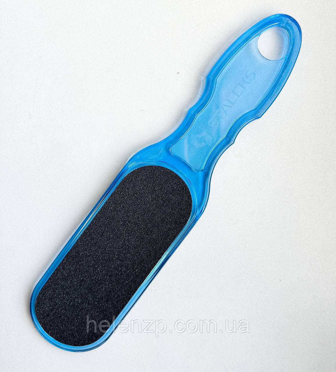 Тертка пластикова для стоп синя, 80/120 Сталекс Т-01 (10/2-AC)