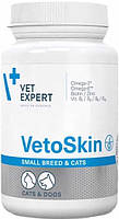 Vet Expert VetoSkin Small breed&cat Капсули, 60 шт.