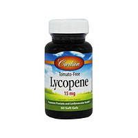 Ликопин Carlson Labs Lycopene 15 mg 60 Soft Gels CAR-08716 BM, код: 7517598