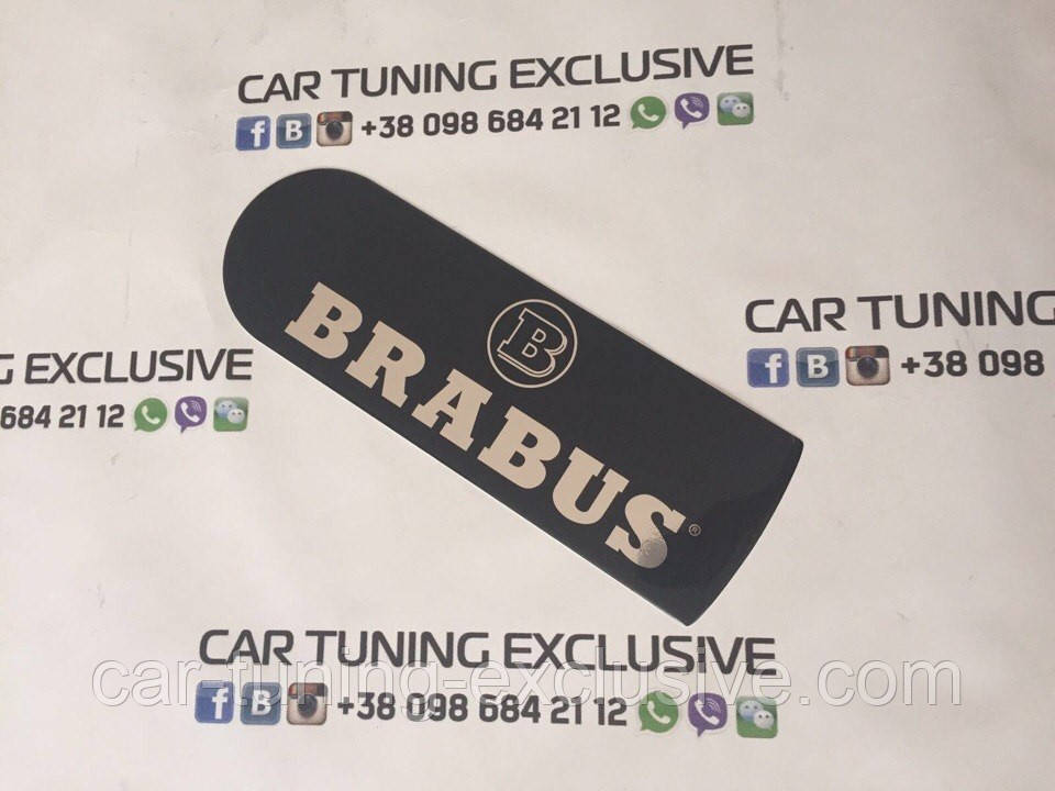 BRABUS logo for spare wheel cover for Mercedes G-class