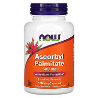 Витамин C NOW Foods Ascorbyl Palmitate 500 mg 100 Veg Caps BM, код: 7518243