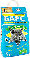 Наполнитель для кошачьего туалета Барс 5 Бентонитовый комкующий 5 кг (4820031330077) IB, код: 7998209