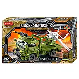 Конструктор ВСУ 2в1 "Воєна машина КРАЗ-6510ТЕ" і безпілотник "Сокол-300" (392 деталі) арт. 12052, фото 6
