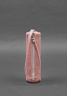 Женская кожаная ключница 3.1 Тубус XL розовая BlankNote KB, код: 8132944