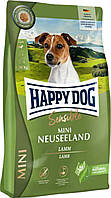 Сухой корм для собак мелких пород Happy Dog Supreme Mini Neuseeland с мясом ягненка и рисом 8 BM, код: 8220318