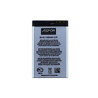 Аккумулятор Aspor BL-5J для Nokia 5228 5230 5233 5800 ET, код: 7991245