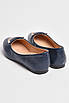 Балетки дитячі для дівчинки темно-синього кольору 176405T Безкоштовна доставка, фото 3