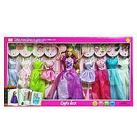 Кукла DEFA 8266 29 см, с аксессуарами (Розовый) от LamaToys