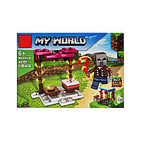 Конструктор детский Minecraft Bambi MG691 с фигуркой героя Вид 8 IN, код: 8323611