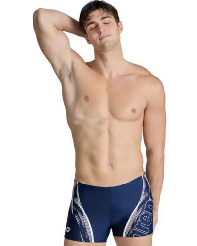 Плавки Arena SWIM SHORT GRAPHIC Синій 100 (005535-710 100)
