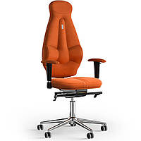 Кресло KULIK SYSTEM GALAXY Ткань с подголовником без строчки Оранжевый (11-901-BS-MC-0510) IN, код: 1689538