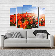 Модульна картина Poster-land Квіти Маки Art-19_5 BM, код: 6502458