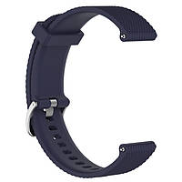 Ремешок силиконовый 20мм для Samsung Galaxy Watch 42 | 3 41 mm | Active | Active 2 BeWatch GT KC, код: 2683188