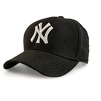 Бейсболка Vilss NY лен черный белый вышивка р.57-59 IN, код: 8254112