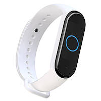 Ремінець Colored Strap для Xiaomi Mi Band 5 6 White KC, код: 6445213