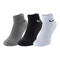 Шкарпетки Nike U NK EVERYDAY CSH ANKL 3PR 132