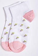 Короткие женские носки бело-персикового цвета 151R2846 Шугуан 37-40 PZ, код: 8388426