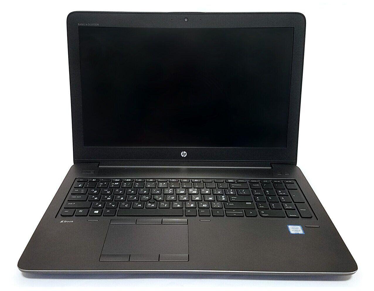 Б/в Ноутбук HP ZBook 15 G3 15.6" 1920x1080| Core i7-6700HQ| 32 GB RAM| 256 GB SSD| FirePro W5170M 2GB