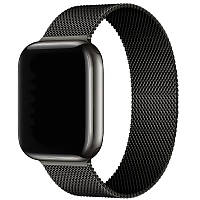 Ремешок металлический ANbeauty Apple Watch 38 40 41 mm Black (AN0103074) KC, код: 7761382