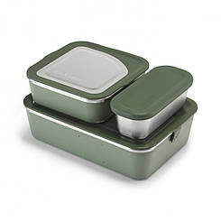 Klean Kanteen Набір ланчбоксів Klean Kanteen Rise Food Box Family Set Sea Spray (3 шт)