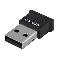 Адаптер USB Блютуз для компьютера и ноутбука ANCHOR CSR 5.0 RS071 Черный HH, код: 8310742