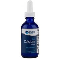 Микроэлемент Кальций Trace Minerals Ionic Calcium 200 mg 59 ml KC, код: 7520905