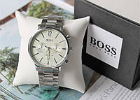 Мужские наручные часы Hugo Boss silver