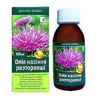 Олія насіння розторопші дієтична домішка 100 мл Красота та Здоров'я FG, код: 6870185