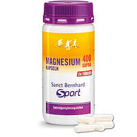 Микроэлемент Магний Sanct Bernhard Magnesium 400 mg supra 120 Caps EJ, код: 8372100