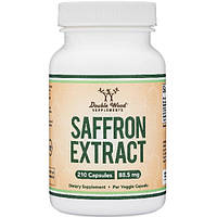 Антиоксидант Double Wood Supplements Saffron Extract 88,5 mg 210 Caps FG, код: 8260537
