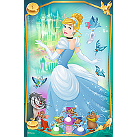Набір Пазли - (54 елм. Міні) - "Чарівні принцесиі" / Дісней принцеси