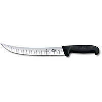 Кухонный нож мясника Victorinox Fibrox Butcher 25 см Черный (5.7223.25) KC, код: 1709151