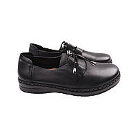 Туфлі жіночі Renzoni чорні натуральна шкіра 786-23DTC 37 KC, код: 7744205