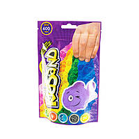 Кинетический песок KidSand Danko Toys KS-03-02 пакет 600 гр Фиолетовый EJ, код: 8259476