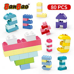 Конструктор "Великі блоки" Цікаві цифри (80 елм.)