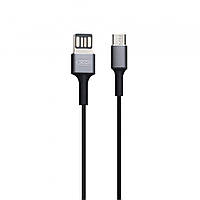 Кабель XO NB116 USB - microUSB 2.4A Max 1 m Черный FG, код: 7677637