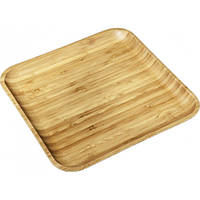 Блюдо бамбуковое квадратное 33*33 см Wilmax Bamboo WL-771026 EJ, код: 8179834