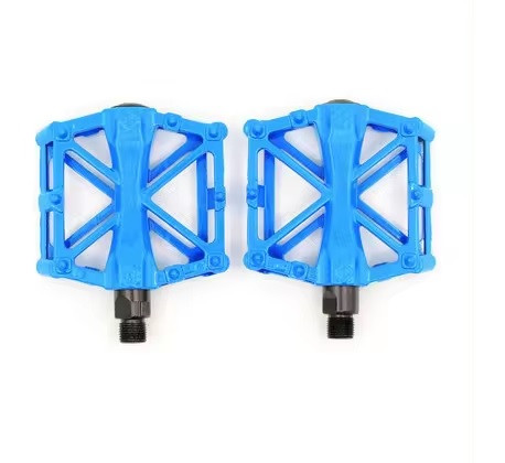 Педалі K-Pedc DN-313 алюміній, широкі, синій (DN-313blue)