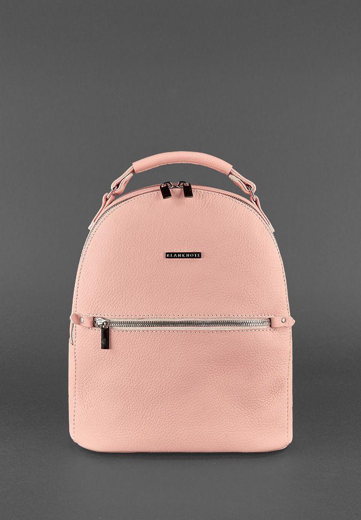 Кожаный мини-рюкзак BlankNote Kylie Барби (BN-BAG-22-barbi) KC, код: 778205 - фото 1 - id-p2170539774