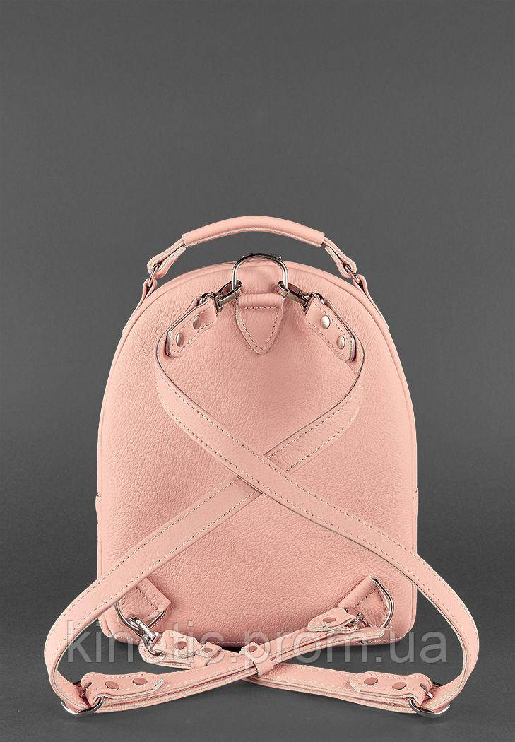 Кожаный мини-рюкзак BlankNote Kylie Барби (BN-BAG-22-barbi) KC, код: 778205 - фото 3 - id-p2170539774