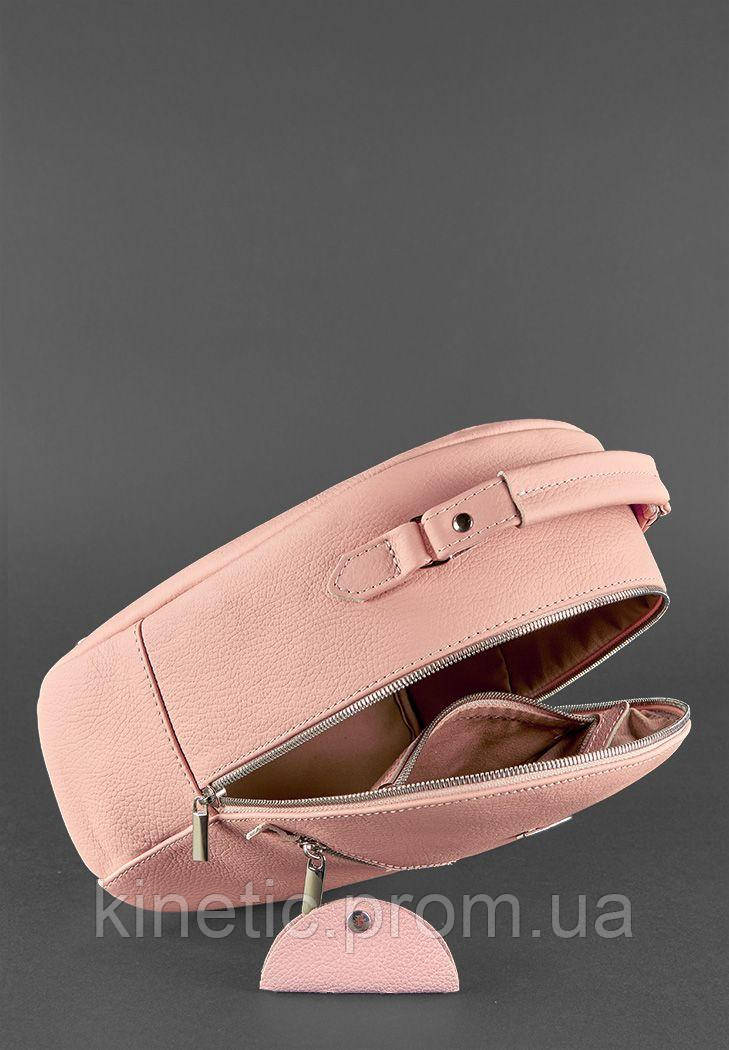 Кожаный мини-рюкзак BlankNote Kylie Барби (BN-BAG-22-barbi) KC, код: 778205 - фото 4 - id-p2170539774