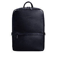 Темно-синий кожаный мужской рюкзак Foster BlankNote (BN-BAG-39-navy-blue) KC, код: 1666179