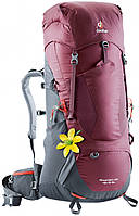 Рюкзак Deuter Aircontact Lite 45+10 SL Graphite-Maron (1052-3340218 5423) KC, код: 6454302