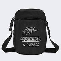 Сумка на плече Nike NK HERITGE CRSSBDY-AIRMAX FA23 1L Чорний 10x18x3 см (FQ0234-010)