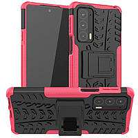 Чехол Armor Case Motorola Edge 20 Rose EJ, код: 8109493