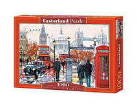Пазлы Castorland Коллаж Лондон 1000 элементов KC, код: 2558243