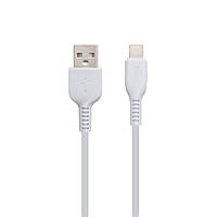 Кабель USB Hoco X13 USB - Lightning Белый KC, код: 6522552