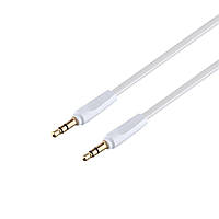 Аудио кабель Borofone BL6 Aux 3.5mm to Aux 3.5mm Белый KC, код: 7484015