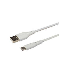 Кабель USB Borofone BX48 USB - Type C 2,4А 1м Белый KC, код: 7633934