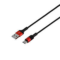 Кабель Borofone BX21 USB - Type C 2.4A Max 1 m Красный KC, код: 7677418